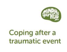 Coping after a traumatic event leaflet image